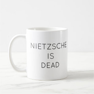 Caneca De Café Nietzsche É Morto Mug
