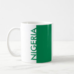 CANECA DE CAFÉ NIGERIA FLAG