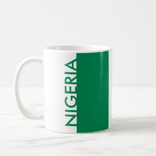 CANECA DE CAFÉ NIGERIA FLAG (Esquerda)