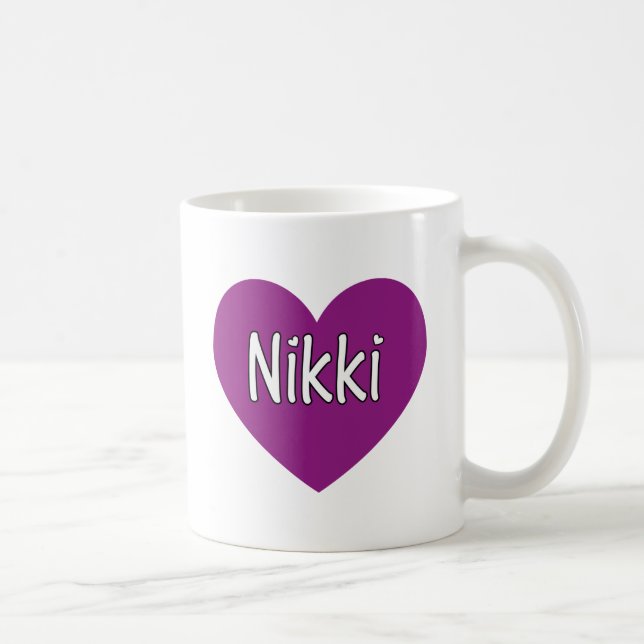 Caneca De Café Nikki (Direita)
