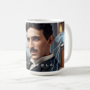 Caneca De Café Nikola Tesla