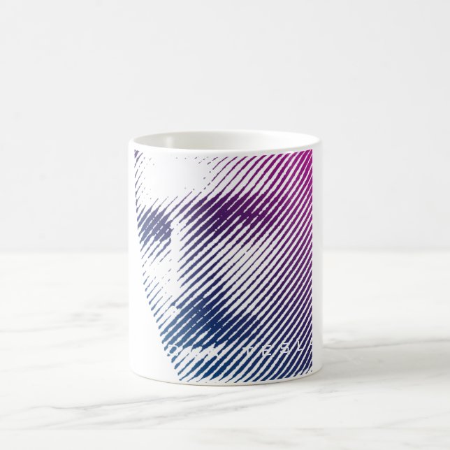 Caneca De Café Nikola Tesla - 369 A chave do universo (Centro)