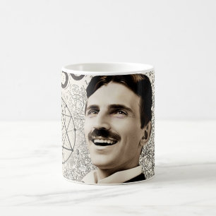 Caneca De Café Nikola Tesla - 369 A chave do universo