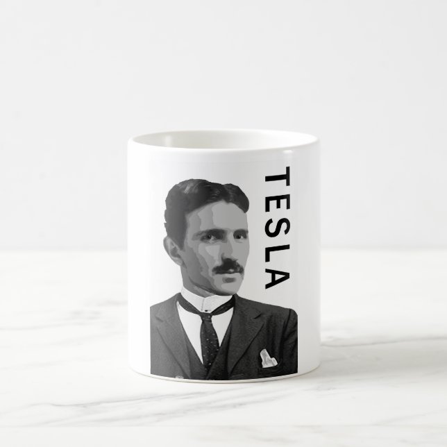 CANECA DE CAFÉ NIKOLA TESLA MUG (Centro)