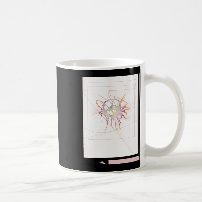 Caneca De Café Nine Sticker (Direita)