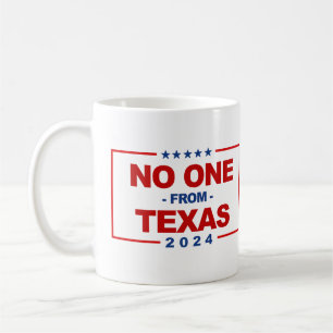 Caneca De Café Ninguém do Texas 2024