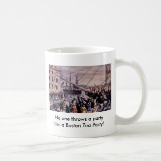 Caneca De Café Ninguém joga um partido como um tea party de