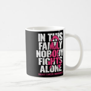 Caneca De Café Ninguém Nesta Família Luta Sozinho Com O Cancer A