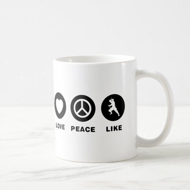 Caneca De Café Ninja (Direita)