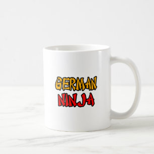 Caneca De Café Ninja Alemão