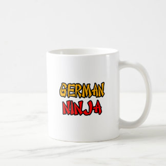 Caneca De Café Ninja Alemão
