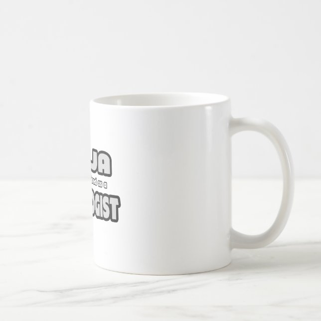 Caneca De Café Ninja Claramente Disfarçada Como Radiologista (Direita)