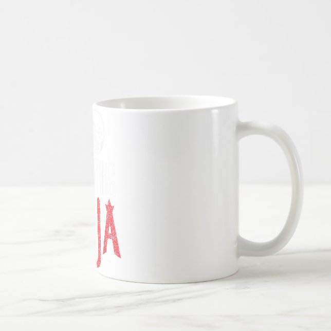 Caneca De Café Ninja Contábil - Moda do Escritório - Matemática F (Direita)