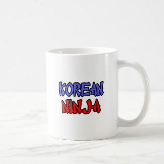Caneca De Café Ninja Coreano