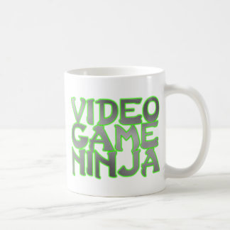 Caneca De Café NINJA do JOGO DE VÍDEO (verde)