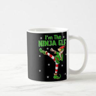 Caneca De Café Ninja Elf Karate Taekwondo Artes Marciais Cristo M