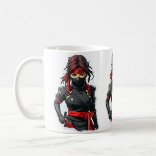 Caneca De Café Ninja Girl