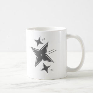 Caneca De Café Ninja Stars