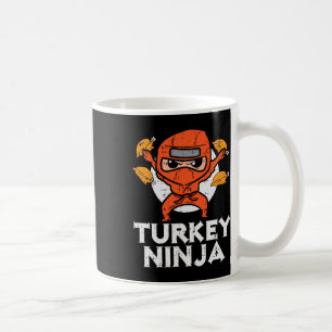 Caneca De Café Ninja Turco Engraçado Meninos Engraçados