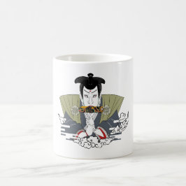 Caneca De Café Ninja Ukiyo-e Art