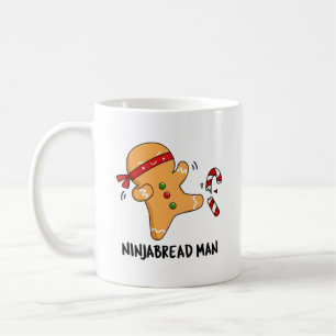 Caneca De Café Ninjabread - Pun Gingerbread