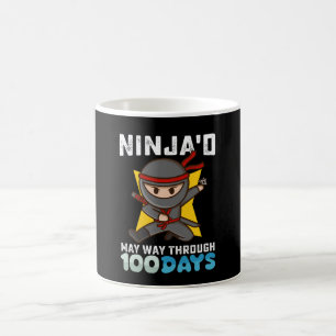 Caneca De Café Ninja'd Abriu o Caminho de Maio Através de 100 Dia