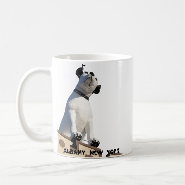 Caneca De Café Nipper Sua Voz Albany do Mestre, Nova York (Esquerda)