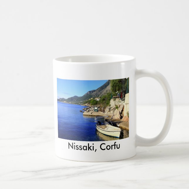 Caneca De Café Nissaki, Corfu (Direita)