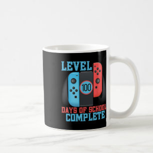 Caneca De Café Nível 100 Dias De Controlador De Jogo Completo Da