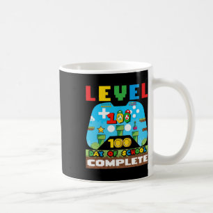 Caneca De Café Nível 100 Dias De Jogo De Vídeo De Jogador Complet