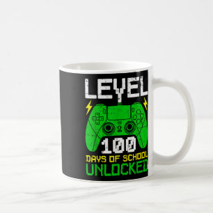 Caneca De Café Nível 100 Dias De Jovens De Jogos Desbloqueados Da