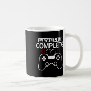 Caneca De Café Nível 10 Completo 10 Anos Aniversário De Casamento