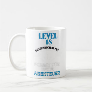 Caneca De Café "Nível 18 ativado:" Parabéns