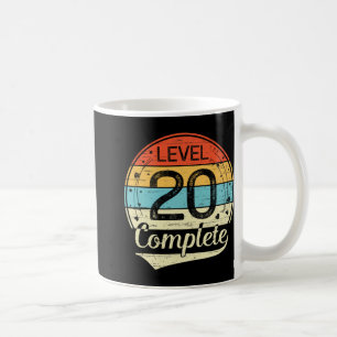 Caneca De Café Nível 20 20 de Casamento Retroativo T