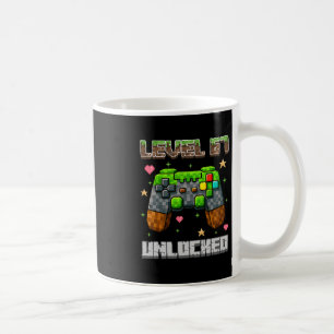 Caneca De Café Nível 67 Desbloqueado Escola de Jogos Meme Seis Se