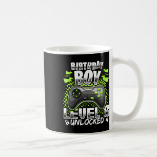Caneca De Café Nível 8 Desbloqueado Jogo de Vídeo 8º Aniversário