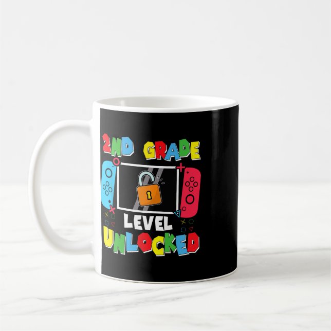 Caneca De Café Nível da 2ª Série Desbloqueado De Volta às Compras (Esquerda)