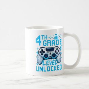 Caneca De Café Nível da 4ª Série Desbloqueado Jogo de Vídeo Prime