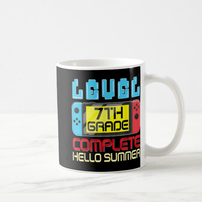 Caneca De Café Nível De Grau Concluído No Último Dia De Licenciaç (Direita)