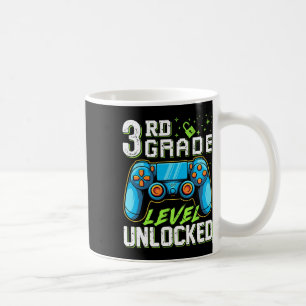 Caneca De Café Nível De Terceiro Nível Desbloqueado De Volta Para