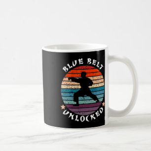 Caneca De Café Nível do Cinturão Azul Obtenção Bloqueada Karato M