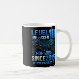 Caneca De Café Nível Duplo Dígitos Oficial 10 Desbloqueado 10º An