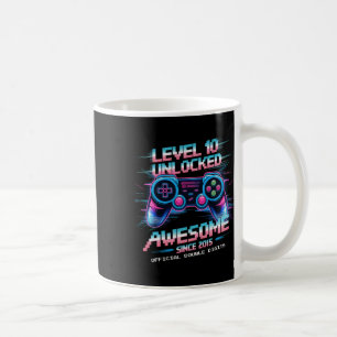 Caneca De Café Nível Duplo Dígitos Oficial 10 Desbloqueado 10º An
