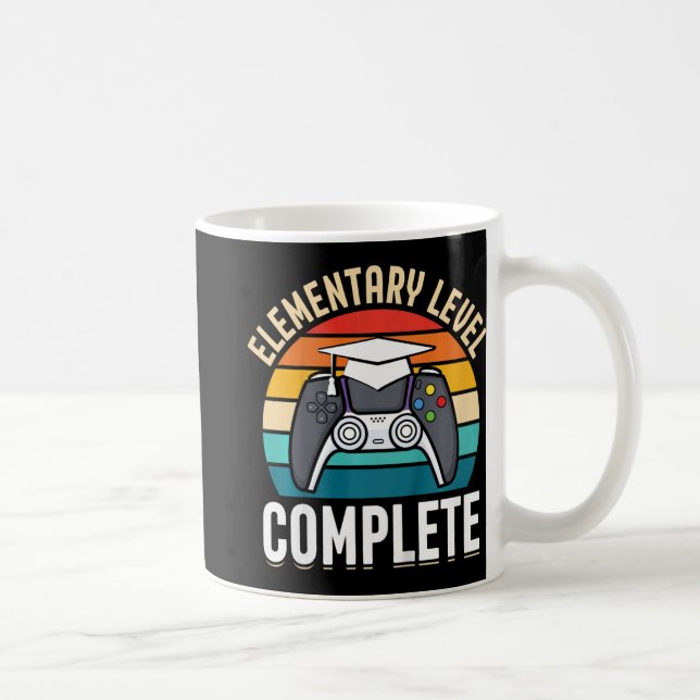 Caneca De Café Nível Elementar - Gamer Cl Completa De Graduação 2 (Direita)