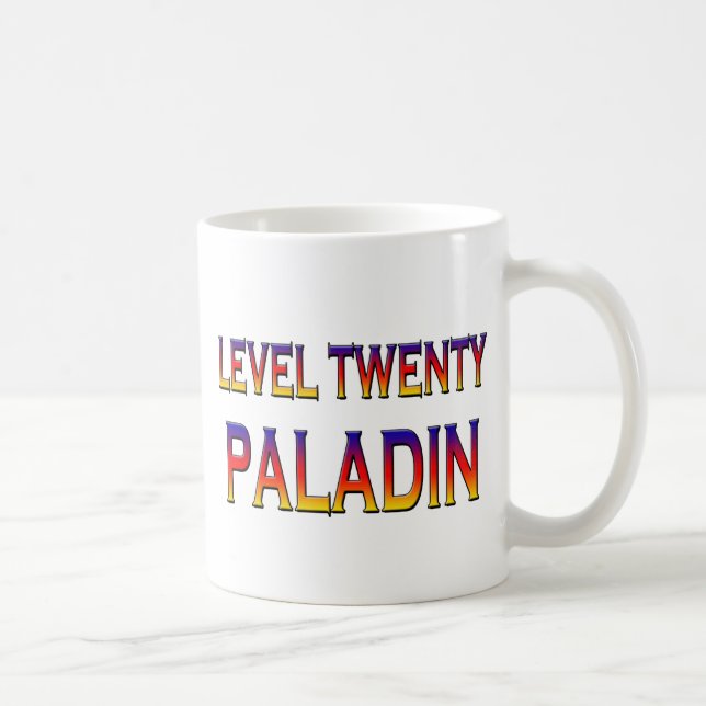 Caneca De Café Nível vinte paladino (Direita)