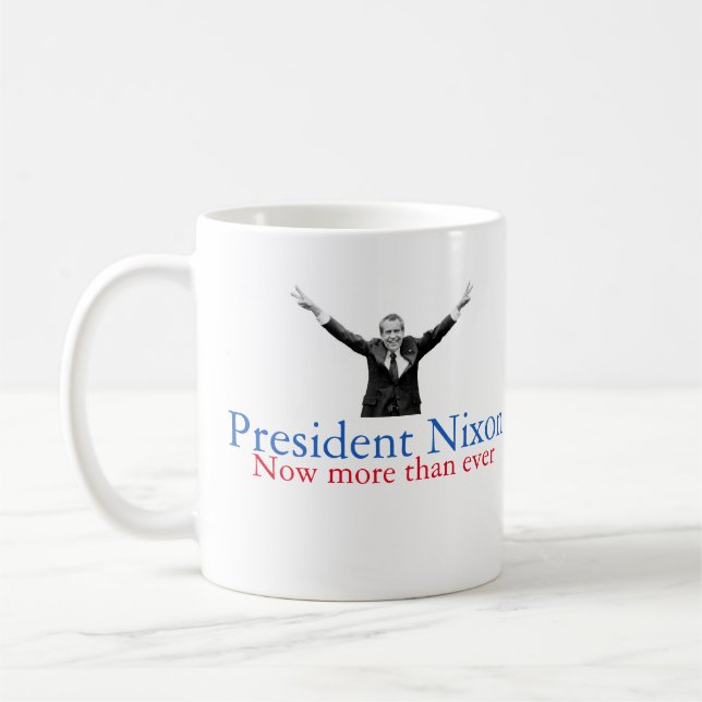 Caneca De Café Nixon - Mais do que nunca! (Esquerda)