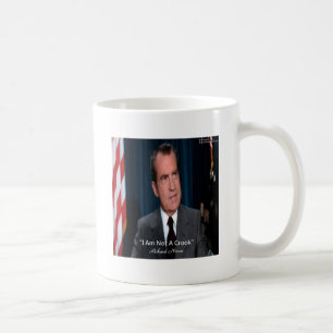 Caneca De Café Nixon & Não Um Ladrão Citação