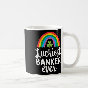 Caneca De Café Nker Mais Sortudo Sempre Dia de São Patrício Trevo