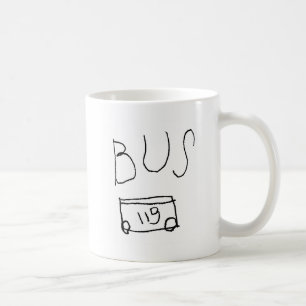 Caneca De Café No. 119 do ônibus