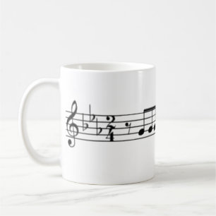 Caneca De Café No. 5 da sinfonia de Beethoven